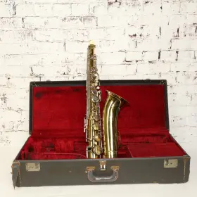 Buescher 418627 1966 Student Tenor Saxophone With Ohsc Read Description Buescher 418627 1966 Student Tenor Saxophone With Ohsc Read Description