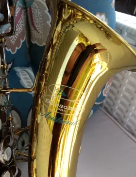 473188 BUESCHER Vint Aristocrat Alto Sax Rig Great #3 473188 BUESCHER Vint Aristocrat Alto Sax Rig Great #3