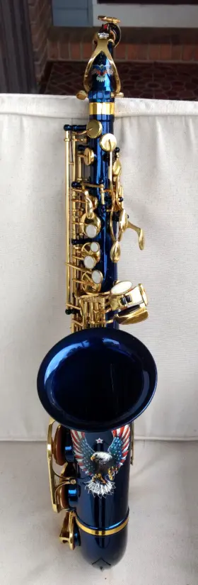 H15050635 CECILIO Patriotic Mendini Keys Alto Sax #3