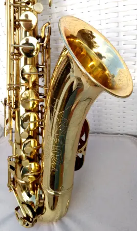 N-38811 CONN Shooting Stars Tenor Sax Goldentone Mpc