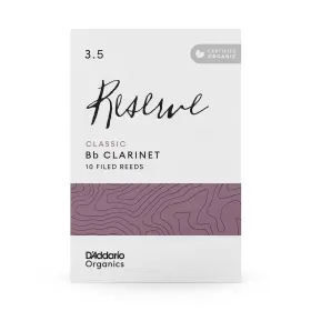 Daddario 046716587787 Dftaddario Organic Reserve Classic Bb Clarinet Reeds - For Inch Daddario 046716587787 Dftaddario Organic Reserve Classic Bb Clarinet Reeds - For Inch
