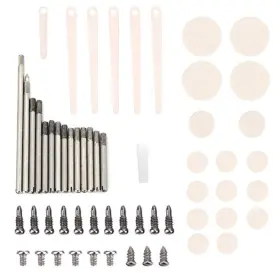 Dilwe Dilweygwaqx5b79 1 Set Clarinet Repair Tools Pads Rollers Spring Screws Pads