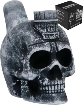 Drembok Adw001 Authentic Aztec Death Whistle - Loud Signal Or Screaming Unique Stone Grey