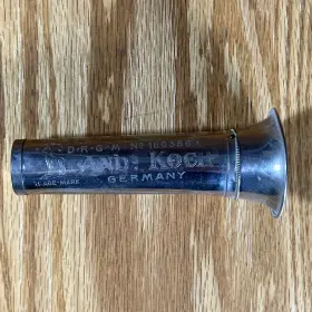 160356 DRGM AND KOCH Antique Harmonica Megaphone Ke