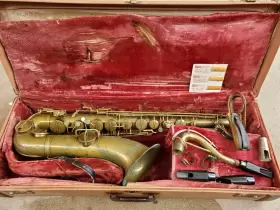 T45095L ELKHART Saxaphone Antique Pan American Alto