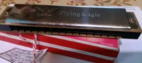 747482062590 FLYING EAGLE Harmonica Mouth Harp