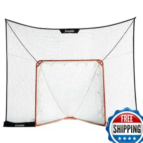 Franklin Sports B0799b3m8n Fibertech Lacrosse Goal Backstop - 12 X 9
