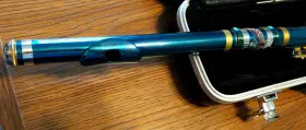 38053605 GREAT Patiotic Turquoise Flute Rig #2