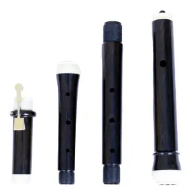 JJ430-B1 HAKAM DIN Baroque Flute Quantz Dresden Transverse #2