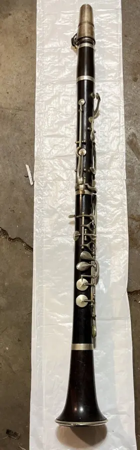 9673 HAWKES SON Wood Clarinet London Antique
