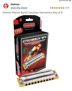 Crossover HOHNER Honner Marine Harmonic Key