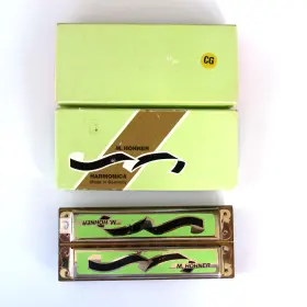 1932 HOHNER Double Harmonica Riginal Paper