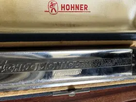 64CHROMATIC HOHNER Octave Harmonica Box #2