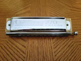 M754001 HOHNER Deluxe Chromonica Key #2