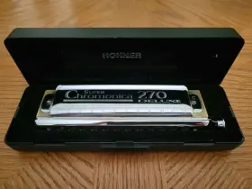 M754001 HOHNER Deluxe Chromonica Key
