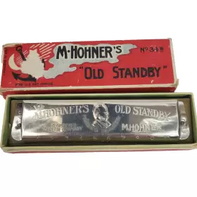 NO34B HOHNER Standby Harmonica Key Box #3 NO34B HOHNER Standby Harmonica Key Box #3