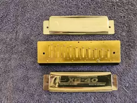 XB-40 HOHNER Extreme Bending Hole Diatonic Harmonica Ex Bud #2 XB-40 HOHNER Extreme Bending Hole Diatonic Harmonica Ex Bud #2