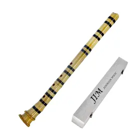 778862456357 JIM Zen Shakuhachi Pentatonic End Flute Natura