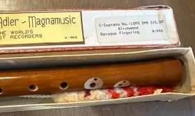 2000DHB JOHANNES ADLER Recorder Magnamusic Soprano Baroque #2