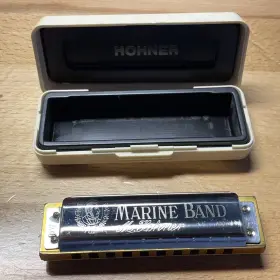 1836 M. HOHNER Marine Harmonica Box #2 1836 M. HOHNER Marine Harmonica Box #2
