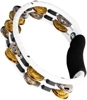 Meinl Percussion Tmt1m-wh Tambourine For Adults Traditional Handheld Musical Instrument Not Made