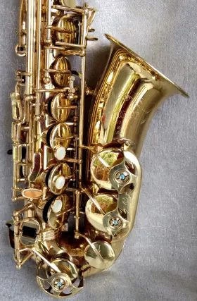 Selmer 1290630 As210 Gold Alto Sax With Case And Accessories - Very Good Condition Selmer 1290630 As210 Gold Alto Sax With Case And Accessories - Very Good Condition