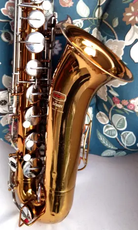 447309 SELMER Vint Bundy Label Tenor Sax Rico Mpc #2