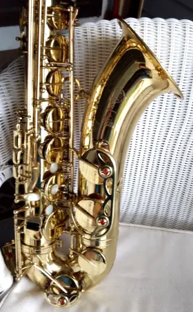 Selmer 452015 1990 Super Action 80 Serie Ll Gold Tenor Sax Without Rig. Case And Cover - Nice