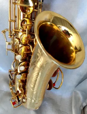 Selmer 622597 Vintage 70s Signet Alto Sax With Case Body And Neck - Parts Or Repair
