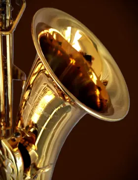 Selmer 993189 1987 Inch Signet Amber/gold Alto Sax Without Rig. Case And Rico B3 Mpc. - Excellent