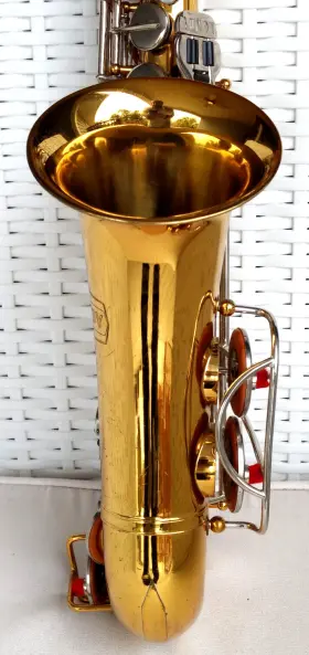 587088 SELMER BUNDY Vint Bunndy Alto Sax Rig Couf Mpc 587088 SELMER BUNDY Vint Bunndy Alto Sax Rig Couf Mpc