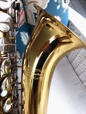 473685 SILVERTONE Vint Buescher Selmer Tenor Sax Mpc #3