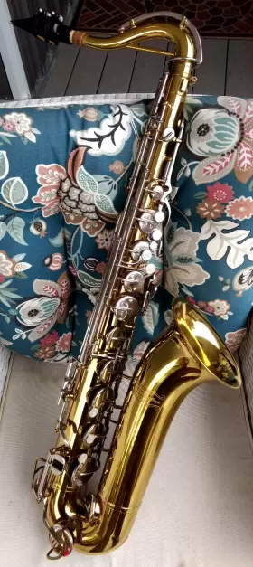 473685 SILVERTONE Vint Buescher Selmer Tenor Sax Mpc