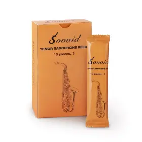 Sovvid 771098993092 Handcrafted Tenor Saxophone Reeds 3.0 Premium Natural Cane Warm And Rich