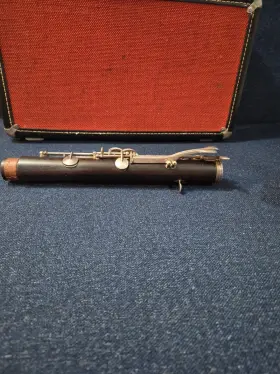 The Pedler Company P10858 Vintage Wood Clarinet Harry Co Elkhart In With Case