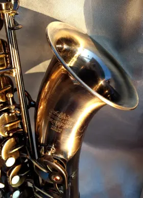 Thomann 21 73123wgc01539 Tts-350 Dark Antique Bronze Tenor Sax With Case And Selmer Mpc. - Excellent