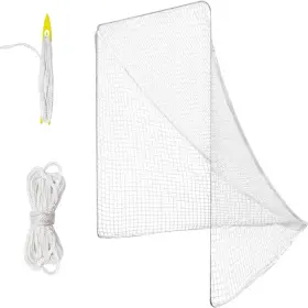 Wiseek B0cz8x18pc 5mm 6x6x7 Heavy Duty Lacrosse Goal Net 1xrandom Color Installation Tool