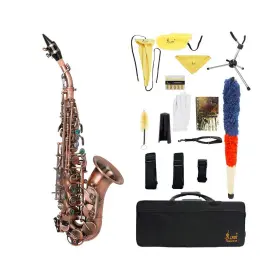 YINHINGBPXK7GMGVI YINHING Curved Soprano Saxophone Flat Tuba