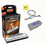 Hohner Special 20 Progressive G With Mini Harmonica Necklace And Polish Cloth. Fixed Price $54.99.