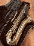 Pre Owned Buescher Silvertone Tenor Saxophone - Repadded Perfect Ships Free. Fixed Price $1695.00.