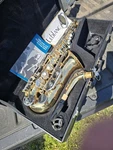 Leblanc Vito Alto Saxophone Musical Instrument With Hard Case. Fixed Price $285.00.