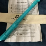 Kids Beginner Soprano Recorder With Cleaning Kit C Key Sky Blue 3-piece. Fixed Price $12.30.