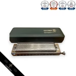 Hohner Chromonica 270 F Harmonica, German Made, Box, Used. Fixed Price $146.65.