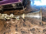 Vintage Madelon Bb Clarinet Metal With Original Protective Case (plays!). Fixed Price $199.99.