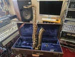 Buescher Aristocrat Series I "art Deco" Tenor Saxophone 1937. Fixed Price $1500.00.