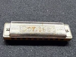 Vintage A-440 Contest Harmonica Key Of C - U.s. Zone Germany. Fixed Price $10.00.