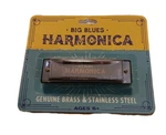 Big Blues Harmonica Genuine Brass & Stainless Steel Brand New In Package. Fixed Price $5.99.
