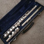 Vintage Emerson Eld Flute Closed Hole C Foot Plays Notes W/ Case Made In Usa. Fixed Price $90.00.