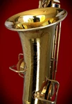 Vint. 1934 Buescher "the Elkhart" 20a Gold Alto Sax W/case - Very Good Condition. Fixed Price $425.00.
