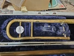 Conn 14h Trombone With Hardcase No Mpc Was Cleaned Long Ago Then Put Into Case. Fixed Price $95.00.